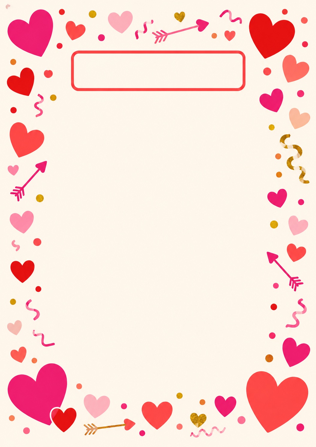 Cadre Saint-Valentin